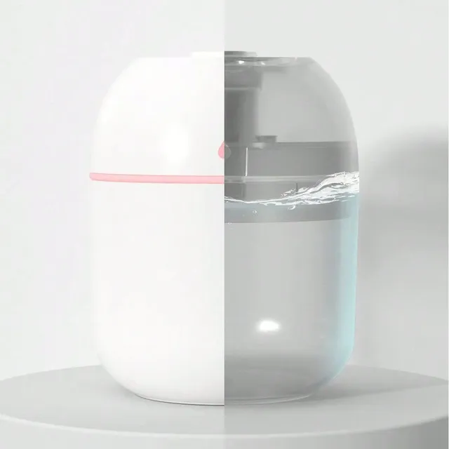 Vodopádový zvlhčovač s LED atmosférou