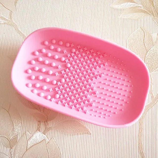 Practical silicone bowl for perfect maintenance and care of cosmetic brushes - more colors