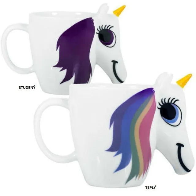 Mug en céramique en forme de licorne