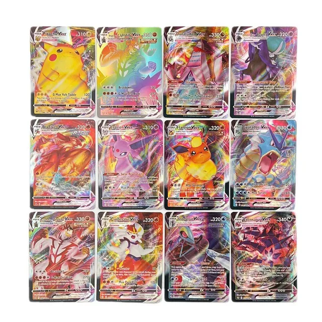 Karty Pokémonov - balíček 50 náhodných kariet