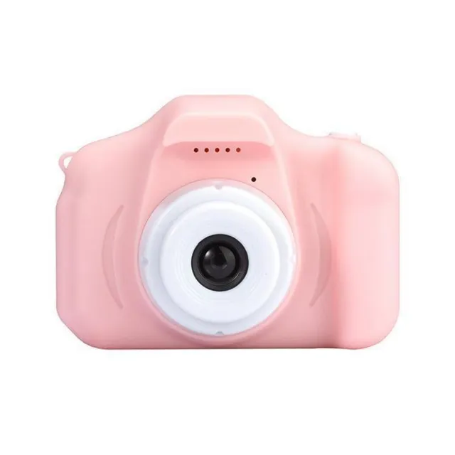 Children's digital camera for creative entertainment - 1080p, 13 MP, 32 GB card, color display, rechargeable