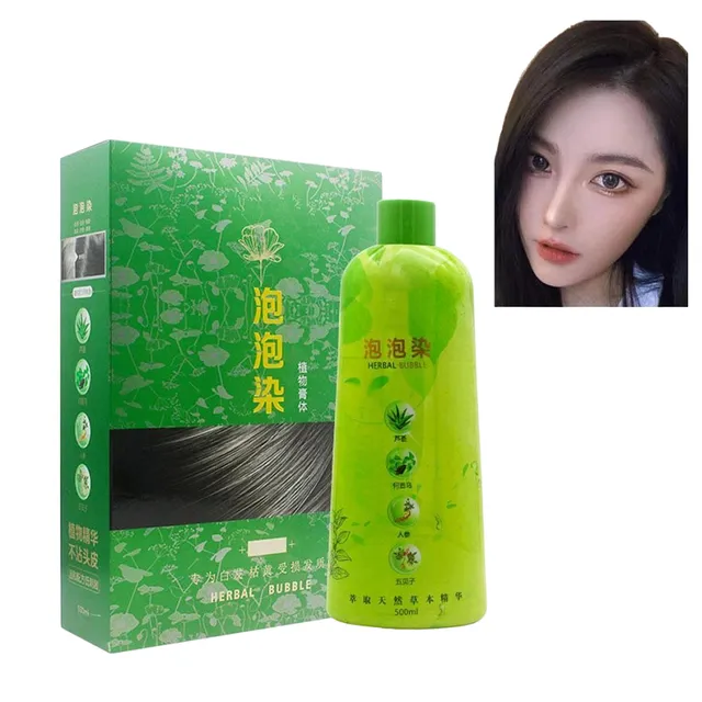 Hair dye shampoo Hair color Washable hair color 500 ml For all hair types