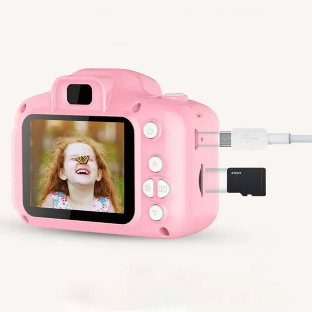 Fotoaparát pro děti JU45 - více barev