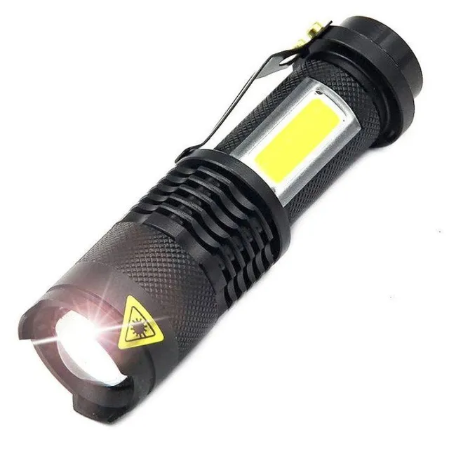 Multifunctional pocket flashlight