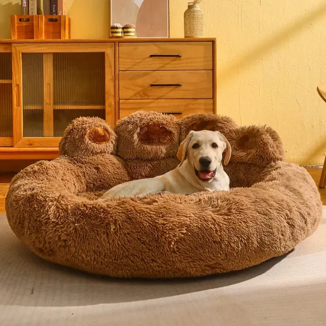Pes a mačka - gauč pre domácich miláčikov s teplou posteľou