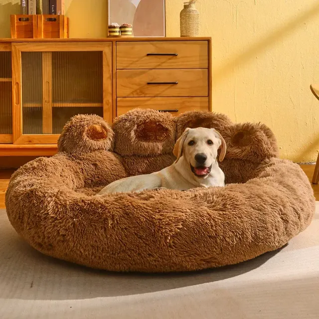 Dog and cat bed - Sofa for pets with warm bed