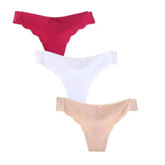 Women's Seamless Panties Thong © 3pcs