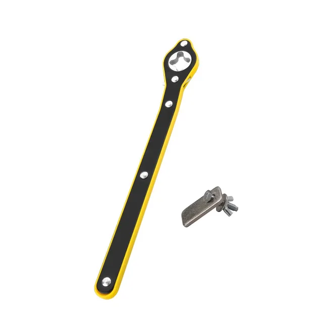 Univerzálny jack kľúč s dlhou rukoväťou pre zdvihák, skrutkovač kolies pre nákladné vozidlá, dodávky a autá - jednoduchá výmena pneumatík