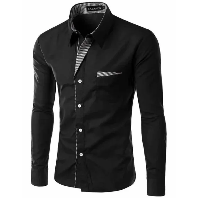 Chemise slim-fit pour homme Elegance