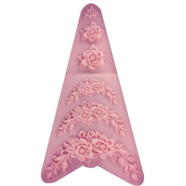 3D silicone flower mould
