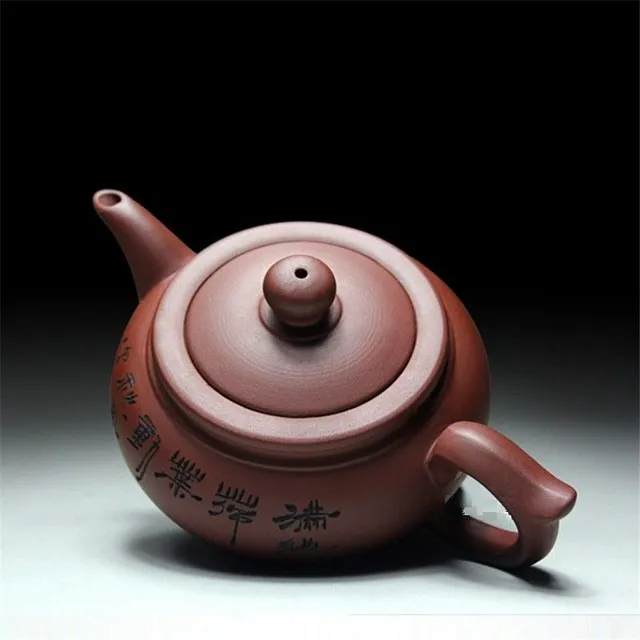 Ceramic teapot Chinese motif