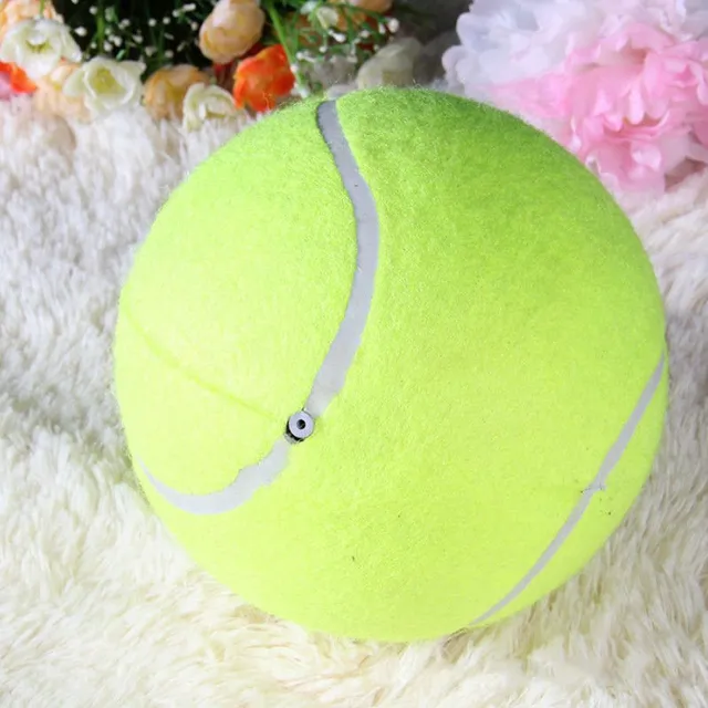 Gigantyczna piłka tenisowa dla psów