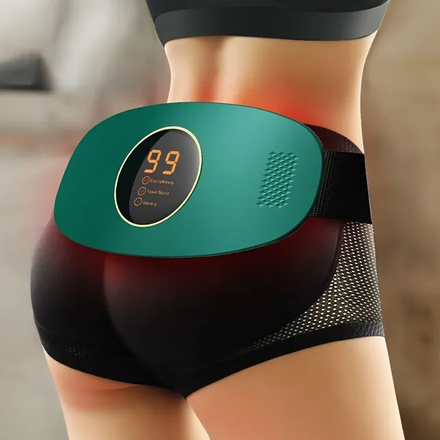 Massage belt with 99 automatic programs - 3 zones: hips, abdomen, legs