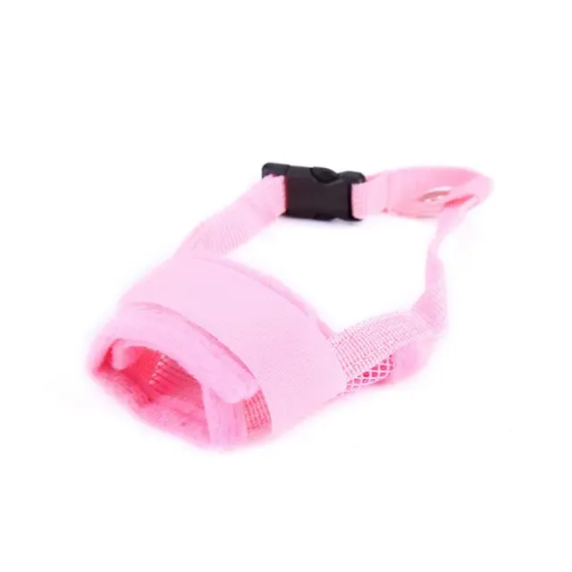 Special muzzle for dogs against barking - more color and size variants