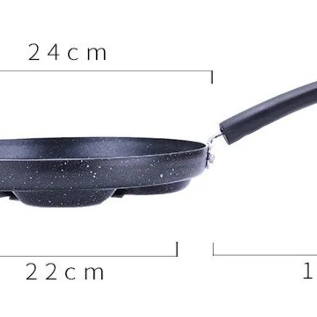 Pancake pan 22 cm - 2 colours