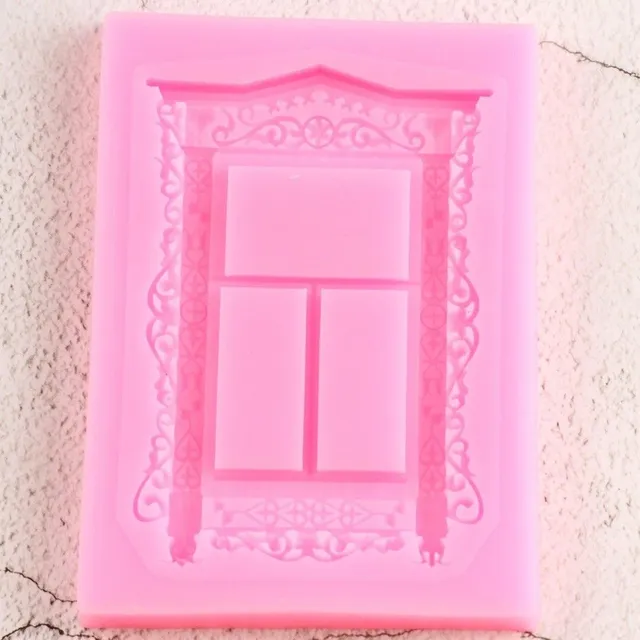 Silicone form of decorative window