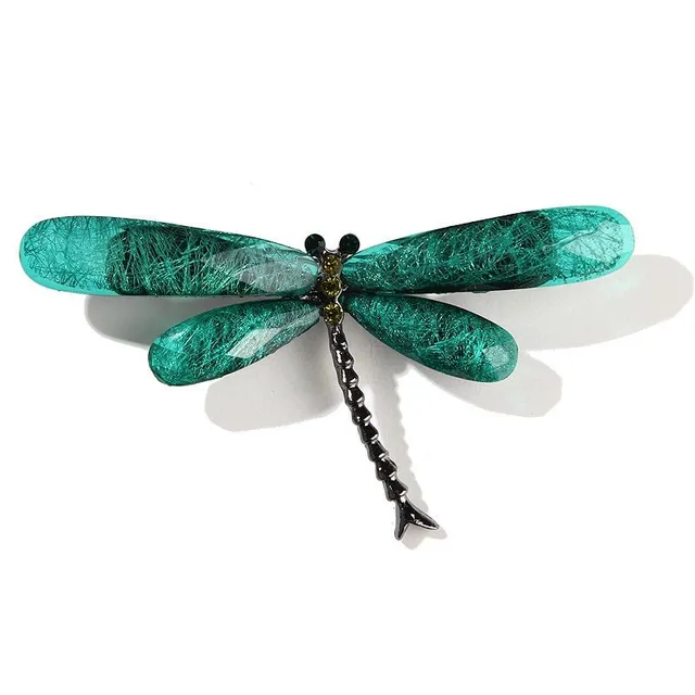 Ladies modern brooch Dragonfly