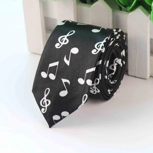 Men's ties with funny patterns