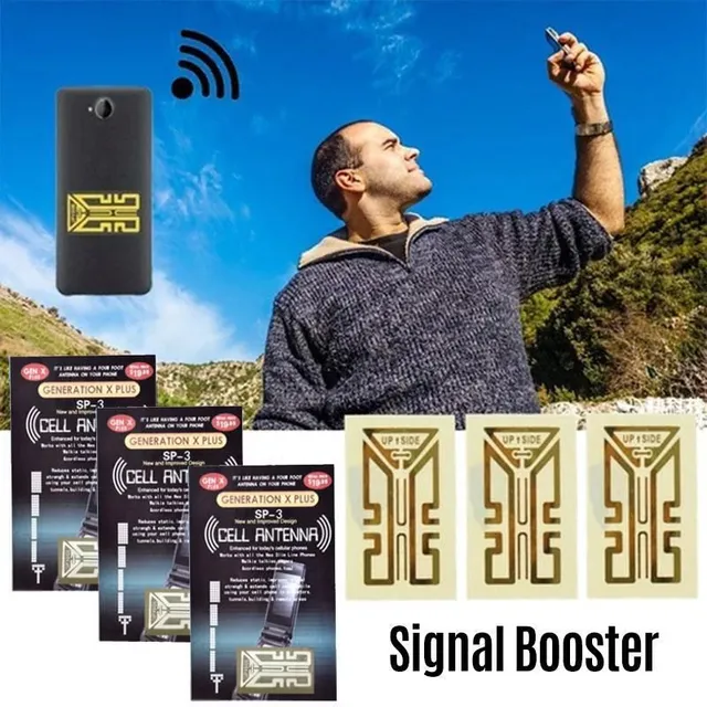 Signal amplifier for mobile phones