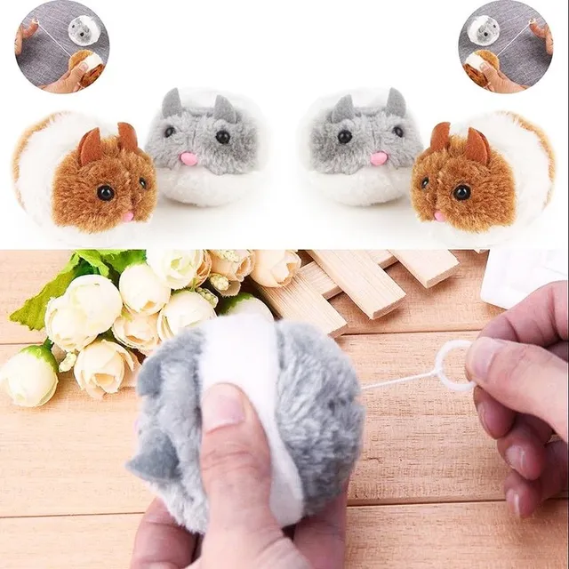 Natahovací hračka myšky pro kočky