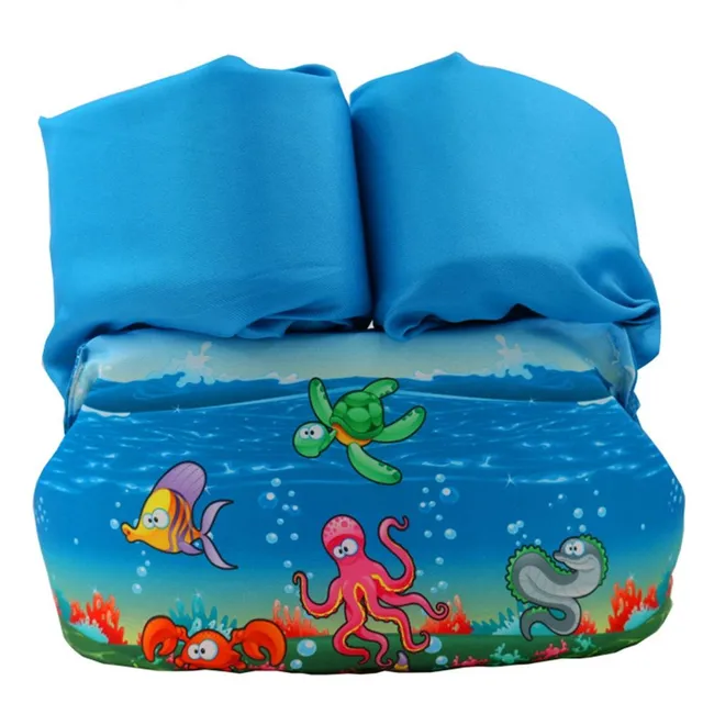 Children's swimming vests in original design, with beautiful prints