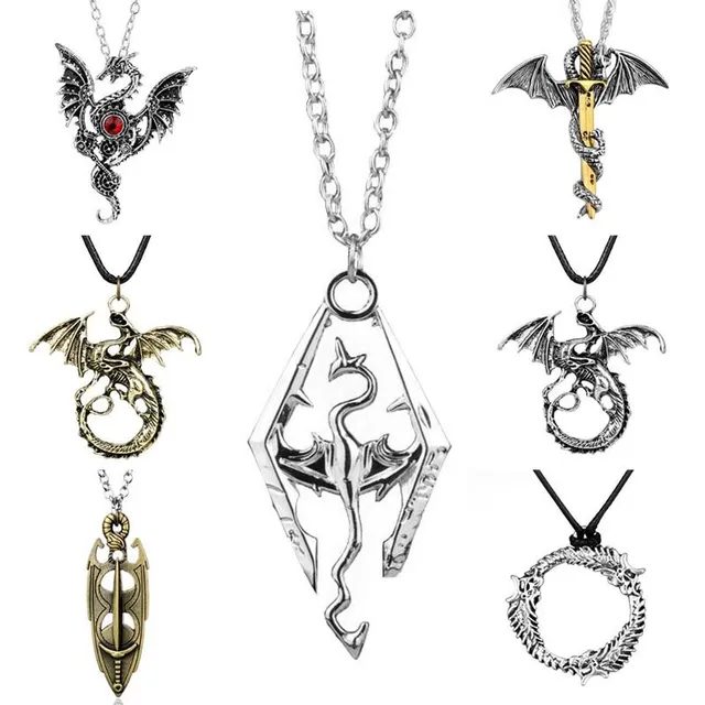 Luxury chain with pendant for Skyrim players