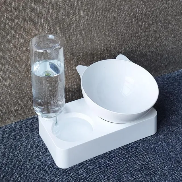 Bowl with water refill for pets