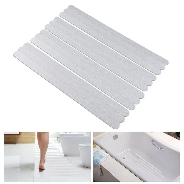 Anti-slip adhesive strips for the bathroom 24 pcs