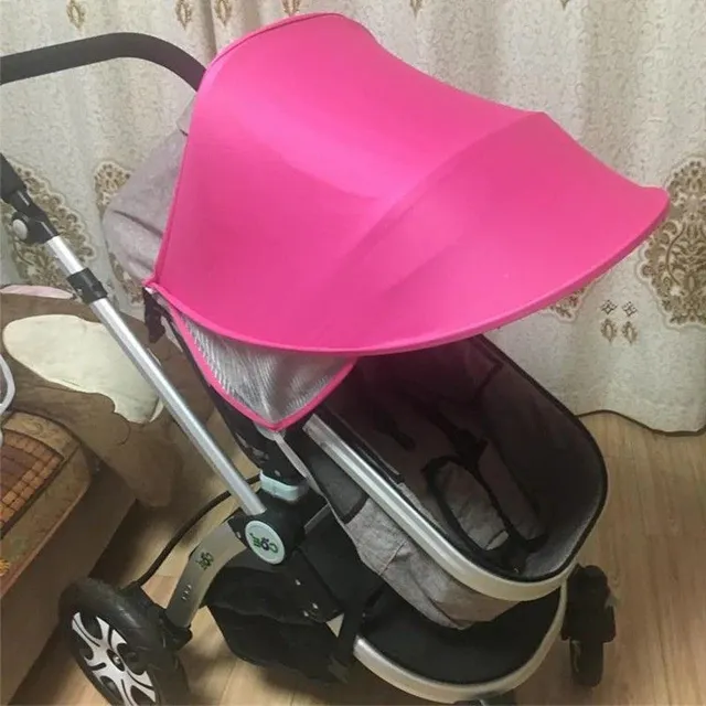 Sun visor for stroller