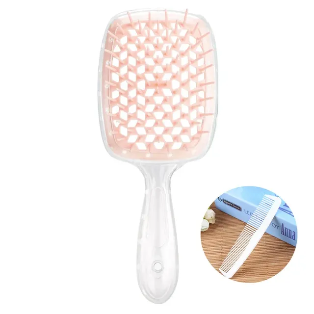 Professional hair brush against static energy - several color variants