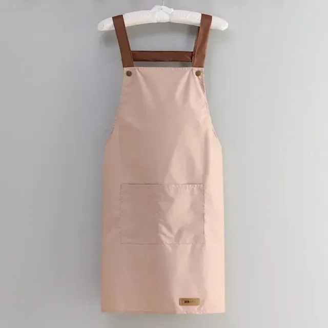 Cookproof apron against dirt and cooking oil