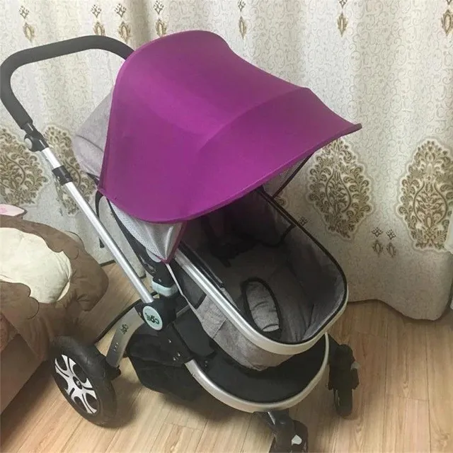 Sun visor for stroller