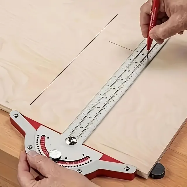 Resistance angle ruler and precision joiner tool