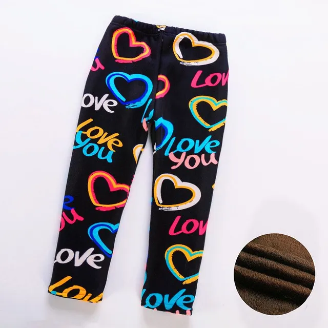 Leggings isolés pour filles avec motif original