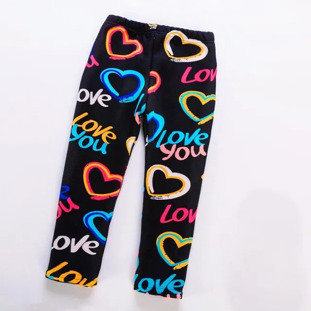 Leggings isolés pour filles avec motif original