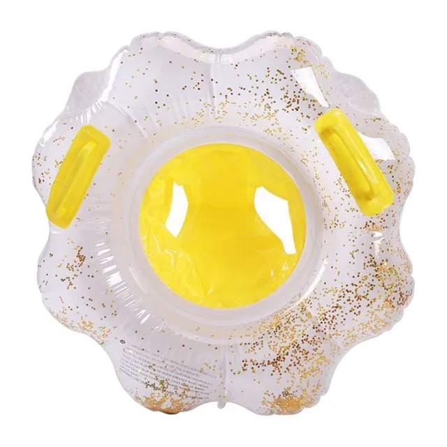 Cute baby inflatable ring with dillette motif