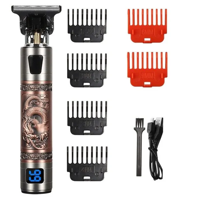 Conturbing machine for beard and hair