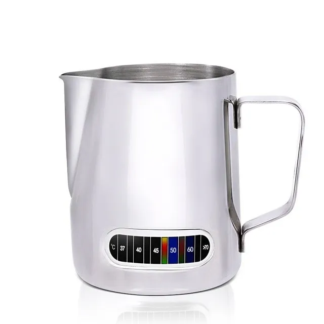 Milk pot with thermometer 600 ml