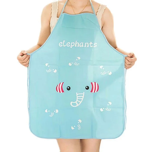 Kitchen apron with elephant