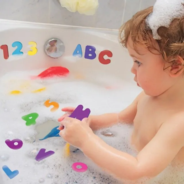 Letters and figures up to tub 36 pcs