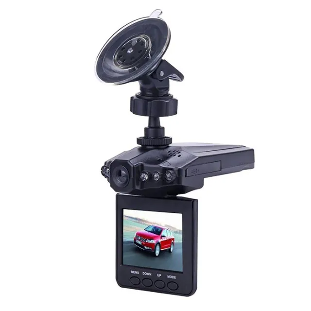 Front camera for a car with night vision