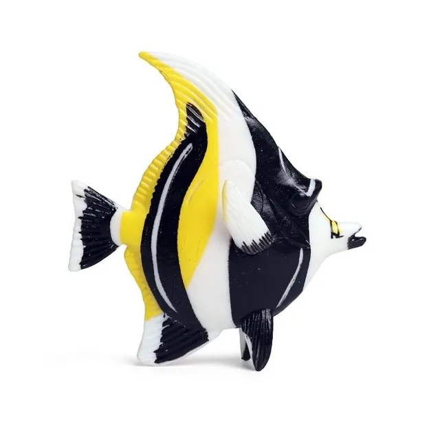 Striped fish figurine