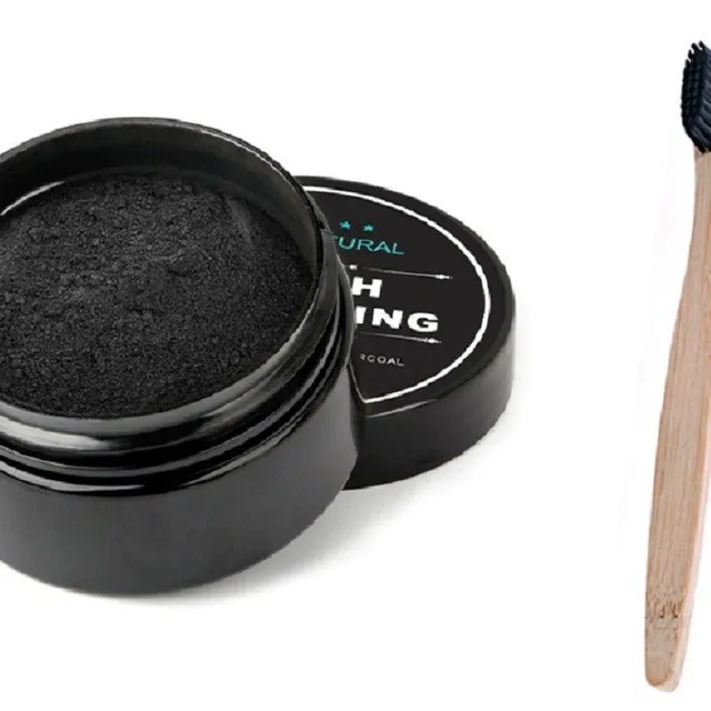 Teeth whitening powder with black coal 30 g