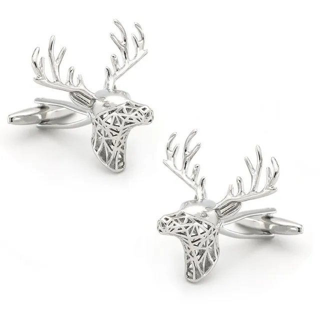 Cuff links deer T1367