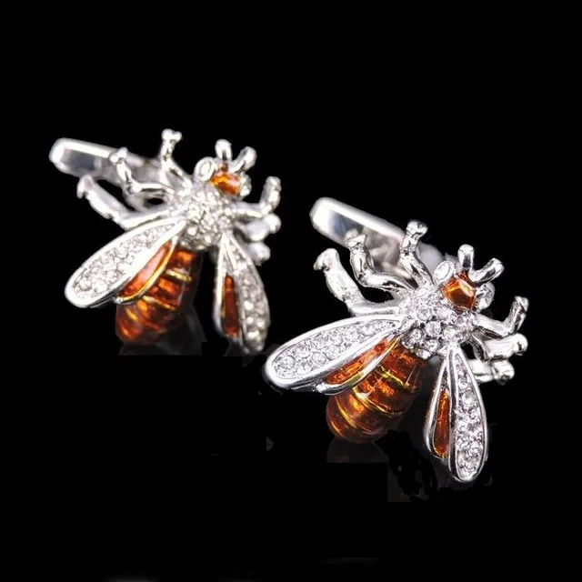 Boutons de manchette abeille T1332