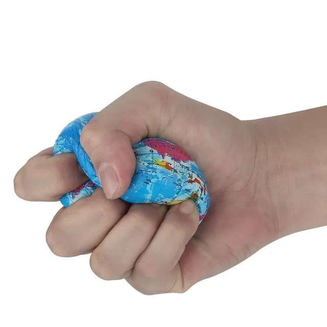 Squeezing ball of the globe