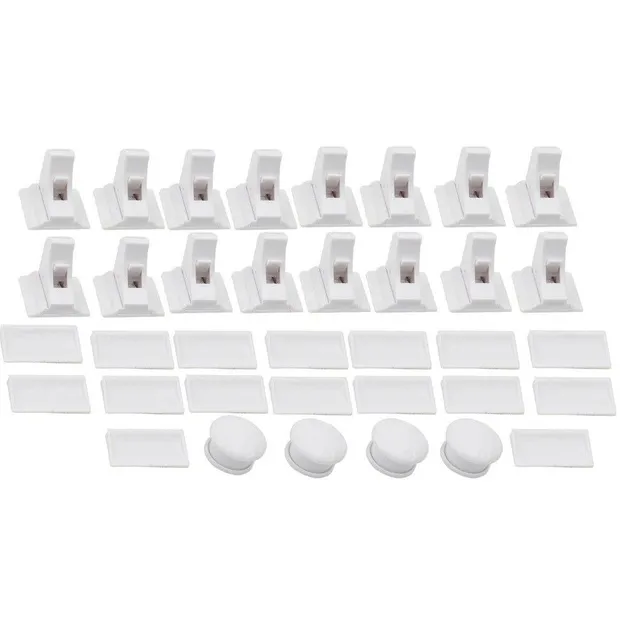 Magnetic lock for drawers 16 pcs