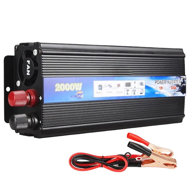 Przetwornik napięcia 12V do 220V 2000W