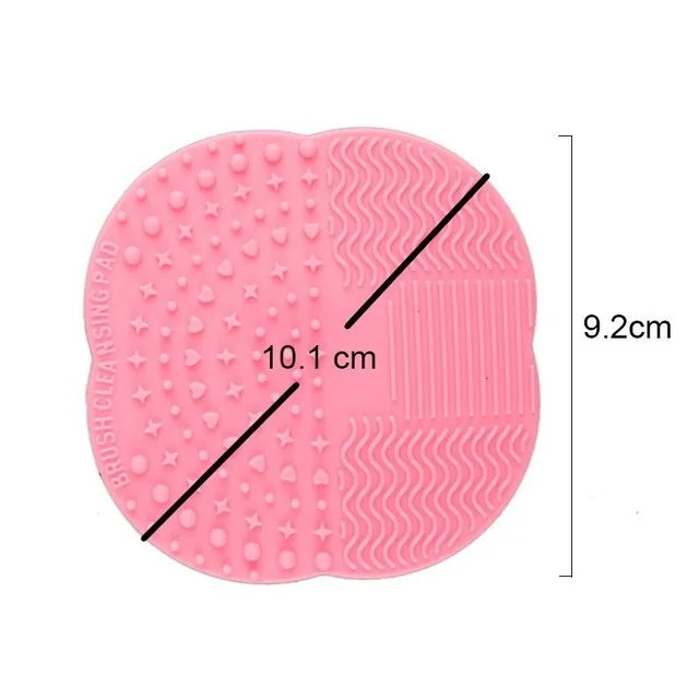 Smaller silicone brush cleaner