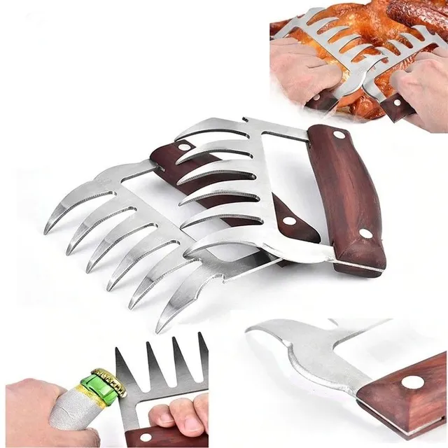 Bear claws for tearing meat 2 pcs